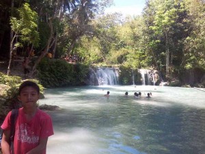 The Cambugahay Falls is the most famous falls in the Island. See its several levels of waterfalls and enjoy its cool and refreshing waters.- LPU
