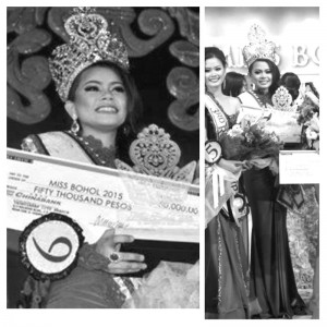 Tagbilaranâ€™s Mary Eda Cimafranca has been crowned Miss Bohol 2015, beating contenders from different towns at the provinceâ€™s oldest beauty pageant.  Courtesy: Ric Obedencio