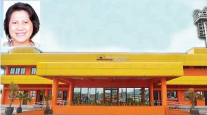 NEW TERMINAL. P57.8M terminal building at the City Tourist Port will finally open on Saturday while its inauguration and turn-over is set on Friday with PPA Port Manager Annie Lee Manese (inset) leading the hosts. The two-storey terminal can accommodate 400 passengers.