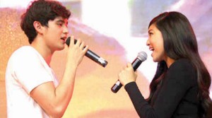 ABORTED SHOW. James Reid and Nadine Lustre were supposed to appear in a concert at BWS gym last Sunday. The dou plays the roles of Clark and Leah, respectively bring the onscreen kilig of their love team to their fans.