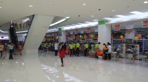 The newly-opened spacious Supermarket extension of Alturas Mall