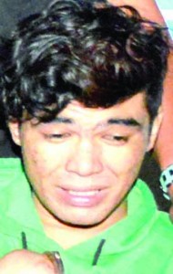 DRUG SUSPECT. Mahmoud Abed Batrawi, 22, son of an Isreali national nab for P94K worth of shabu during a buy-bust operation yesterday