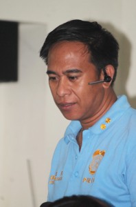 Lambat Sibat figured out on the rise in total crime volume, but it was for the police proactive move to swoop down on drug personalities in their One-Time-Big Time operation, hinted PSupt Ricky Delelis of Camp Dagohoy's operations branch. (rac/PIA-7/Bohol) 