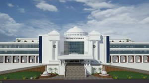 NEW BOHOL CAPITOL which is soon to rise.
