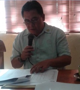 Task Force, not Comelec designates EWAS, explains Atty Eliseo Labaria even a local officials complained about their towns being tagged under the election watch list areas. The EWAs issued earlier were based on the presence of past incidents, politically or election related incidents and presence of private armies. The Task Force is set to issue an updated list of EWAs anytime soon. (PIA-7/Bohol) 