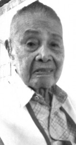 RETIRED Boholano guerrilla warrior, teacher and municipal mayor Pedro Samuya dies at 107.  File Photo/Leo Udtohan