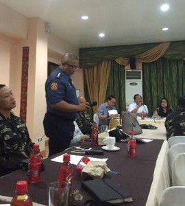 Bohol Police Chief Senior Superintendent Dennis Agustin cascades Oplan Alimpos as an anti crime intervantion by locking in on traffic enforcement in a bid to rid the streets of crime causing unlicensed drivers and unregistered, non road worthy vehicles. (rac/PIA-7/Bohol)