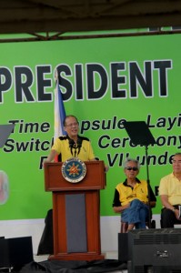 President Benigno Aquino told Boholanos that the local leaders have a rather weird way of pressuring the government into giving in to their requests: incessant calls. This could probably cause the government to send in over P19 Billion tourism and infrastructure funds, way above the P2 billion annual development assistance to provinces. (rac/PIA-7/Bohol)