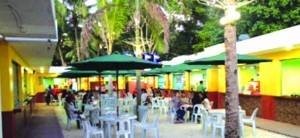 FOOD COURT. BV Square opens today with nine food outlets along Hontanosas st., near the residence of the late Pres Carlos P. Garcia.