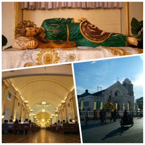 May 1, the mother of all fiestas, starts the month-long fiesta celebrations in Bohol province. Faithful can visit the St. Joseph Cathedral to see the sleeping image of St. Joseph.  Leo Udtohan/Chronicle