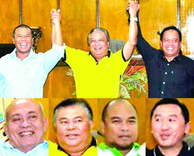 WINNERS ALL. Governor-elect Edgar Chatto of the LP was proclaimed winner of the gubernatorial race by COMELEC Provincial Supervisor Atty. Jerome Brillantes together with PDP-Laban Vice Governor-elect Dionisio Balite. 1st district Congressman Rene Relampagos (LP), 2nd district Congressman Aris Aumentado (NPC) and 3rd district Congressman Arthur Yap (NPC) were also proclaimed winners by Brillantes.