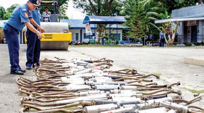 Improvised mufflers crushed - The Bohol Chronicle | Latest ...