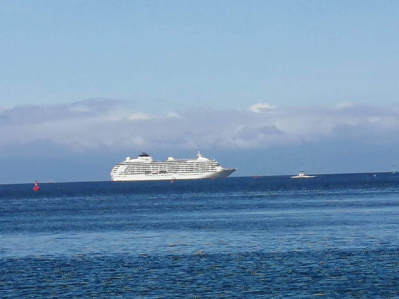 World’s largest residential cruise ship visits Bohol